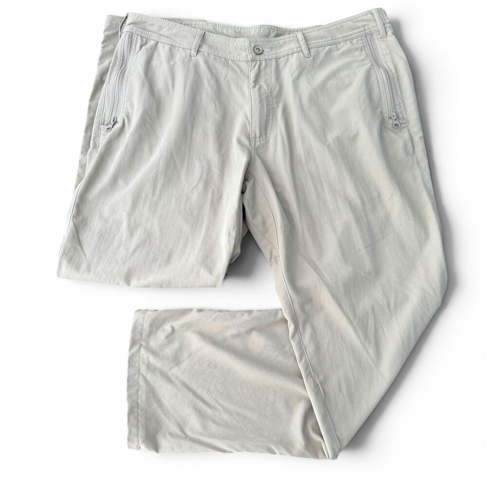 Clothing Arts Pants Mens 36x30 Khaki P Cubed Pick Pocket Proof Travel Nylon